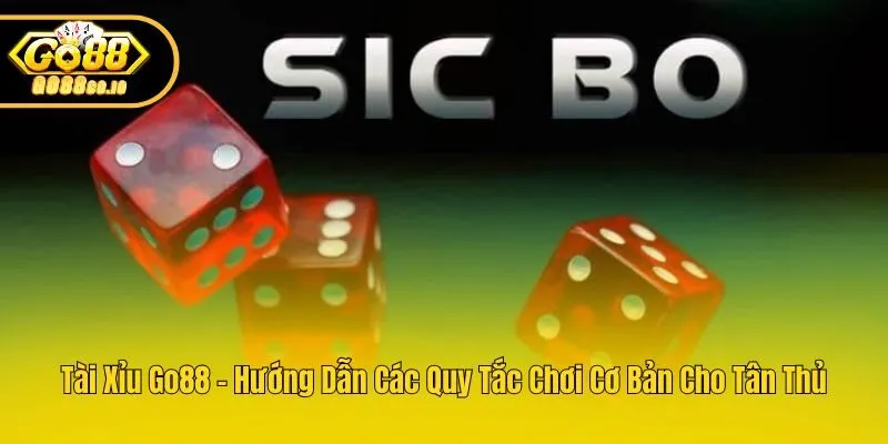 Tài Xỉu Go88 - Hướng Dẫn Các Quy Tắc Chơi Cơ Bản Cho Tân Thủ